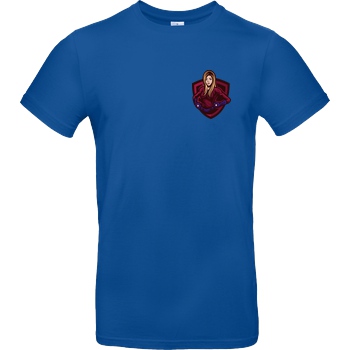 Akkcess' Akkcessoires Akkcess - Avatar Logo pocket print T-Shirt B&C EXACT 190 - Royal