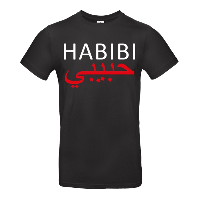 ALI - ALI - Habibi - T-Shirt - B&C EXACT 190 - Schwarz