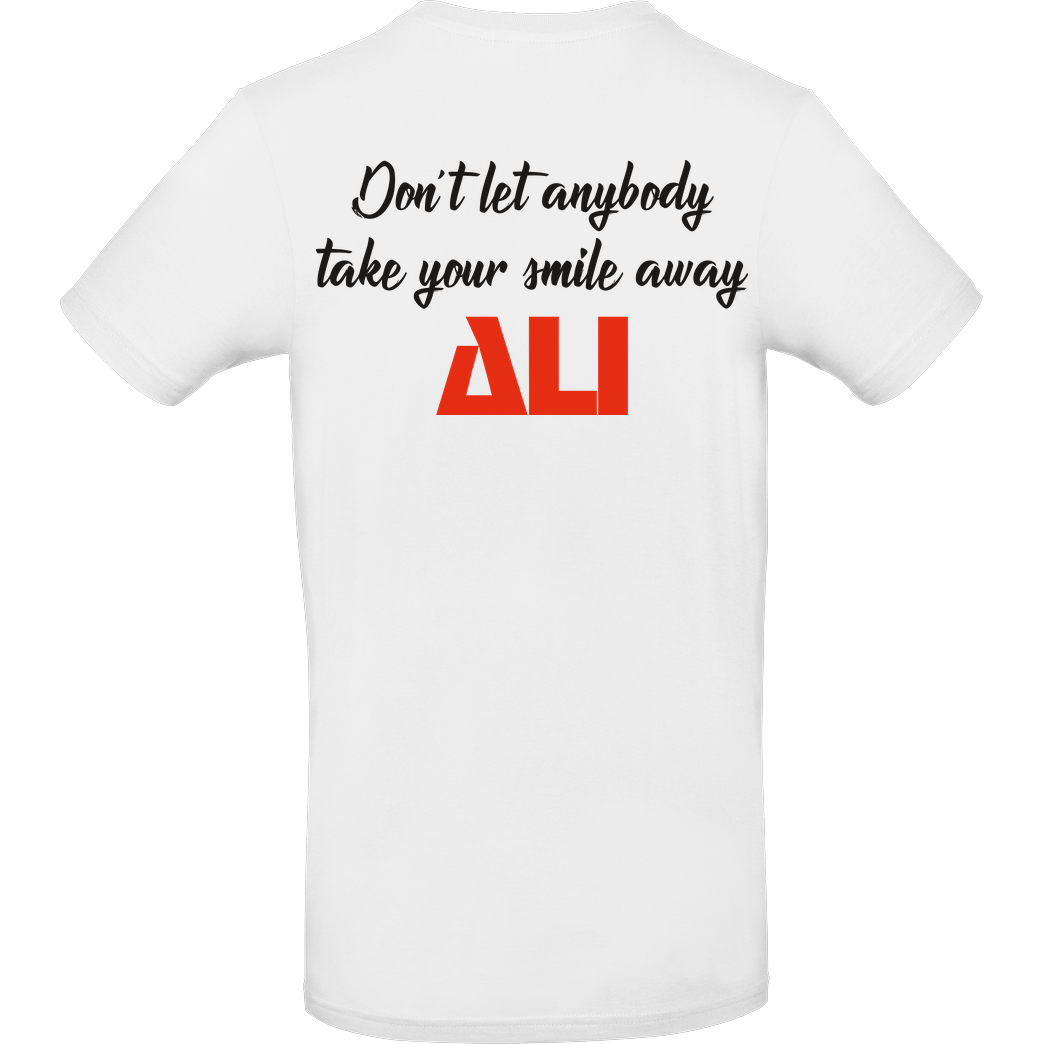 ALI ALI - Habibi T-Shirt B&C EXACT 190 - Weiß