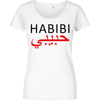 ALI - Habibi Damenshirt weiss