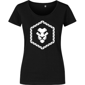Amar Amar - Lion T-Shirt Damenshirt schwarz
