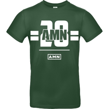 AMN-Shirts.com AMN-Shirts - 28 T-Shirt B&C EXACT 190 - Flaschengrün