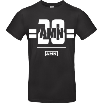 AMN-Shirts.com AMN-Shirts - 28 T-Shirt B&C EXACT 190 - Schwarz