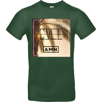 AMN-Shirts.com AMN-Shirts - Call T-Shirt B&C EXACT 190 - Flaschengrün