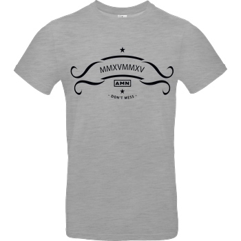AMN-Shirts.com AMN-Shirts - Don't mess T-Shirt B&C EXACT 190 - heather grey