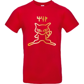 IamHaRa Ancient Mew T-Shirt B&C EXACT 190 - Rot