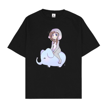ARRi Arri - Avatar T-Shirt Oversize T-Shirt - Schwarz