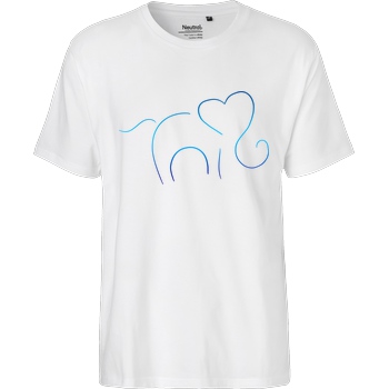 ARRi Arri - Elefantastico T-Shirt Fairtrade T-Shirt - weiß