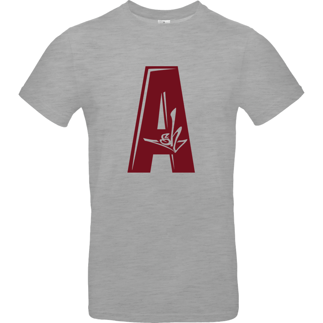 Ash5ive Ash - A Logo T-Shirt B&C EXACT 190 - heather grey