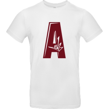 Ash5ive Ash - A Logo T-Shirt B&C EXACT 190 - Weiß