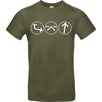 Ash5ive Ash5 - Dings T-Shirt B&C EXACT 190 - Khaki