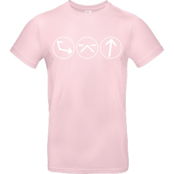 Ash5ive Ash5 - Dings T-Shirt B&C EXACT 190 - Rosa