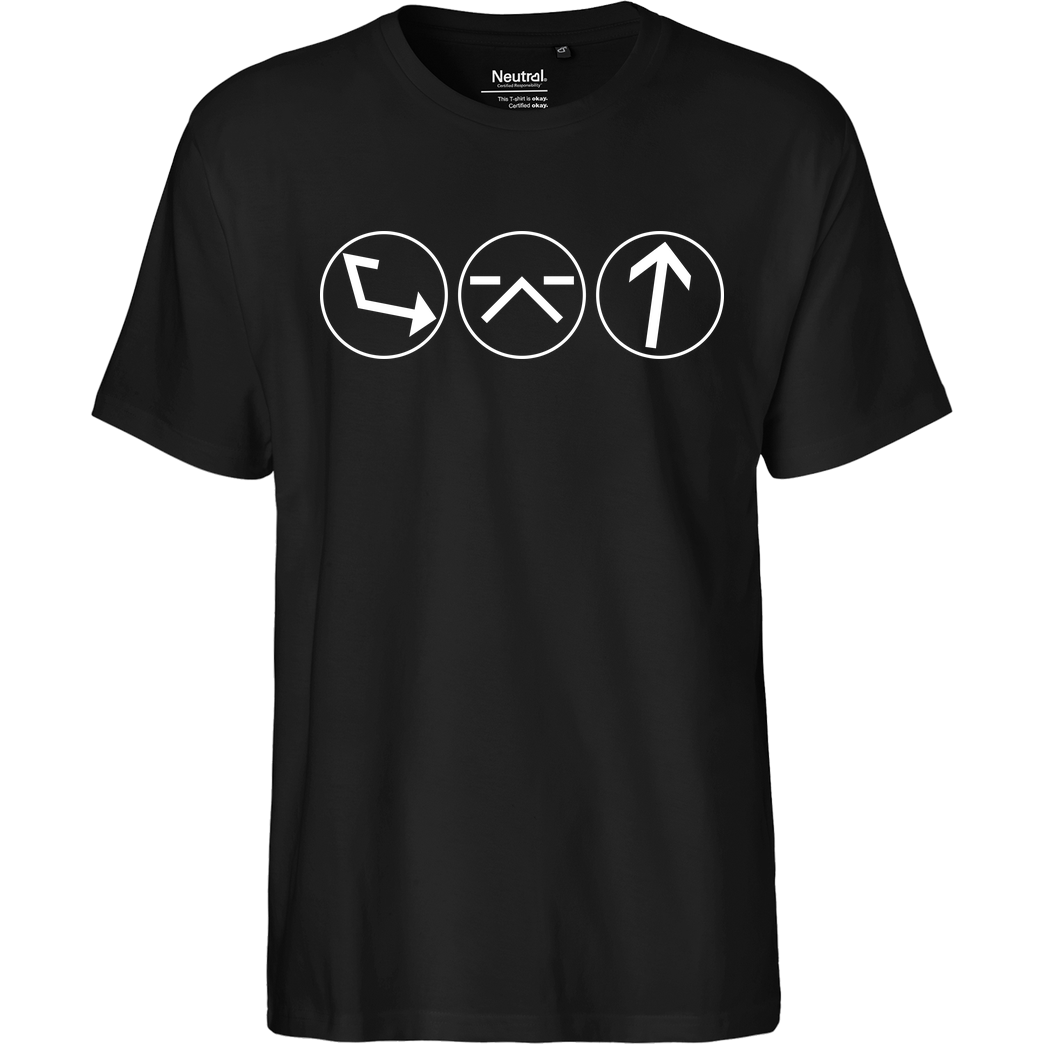 Ash5ive Ash5 - Dings T-Shirt Fairtrade T-Shirt - schwarz