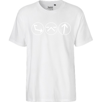 Ash5ive Ash5 - Dings T-Shirt Fairtrade T-Shirt - weiß