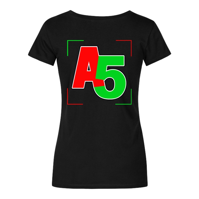 Ash5ive - Ash5ive - Logo - T-Shirt - Damenshirt schwarz