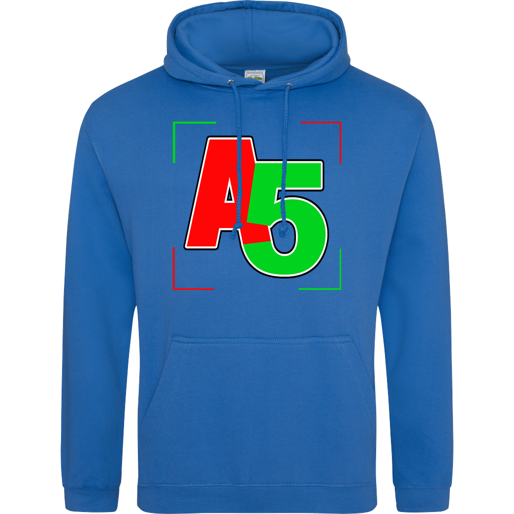 Ash5ive Ash5ive - Logo Ecken Sweatshirt JH Hoodie - saphirblau