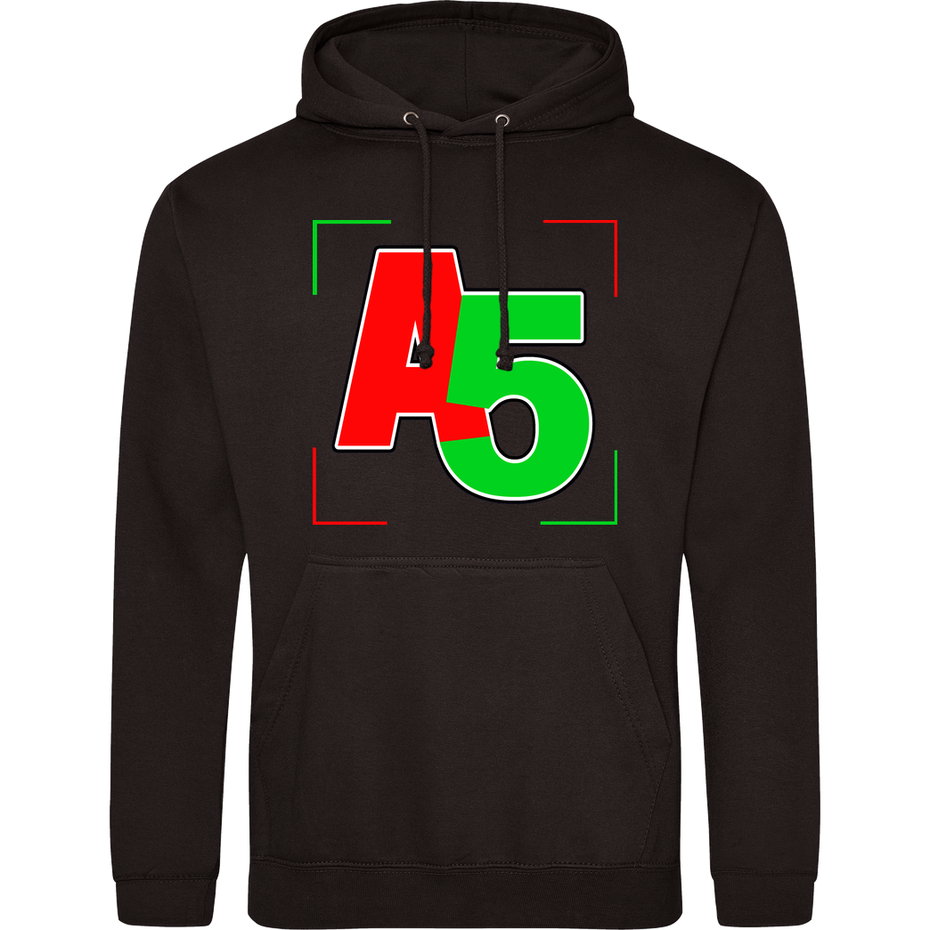 Ash5ive Ash5ive - Logo Ecken Sweatshirt JH Hoodie - Schwarz