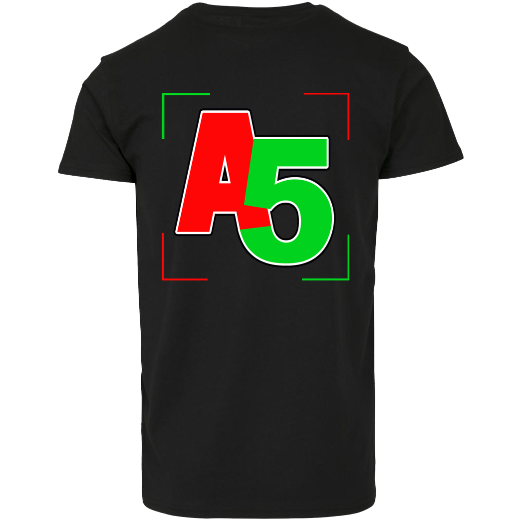 Ash5ive Ash5ive - Logo T-Shirt Hausmarke T-Shirt  - Schwarz