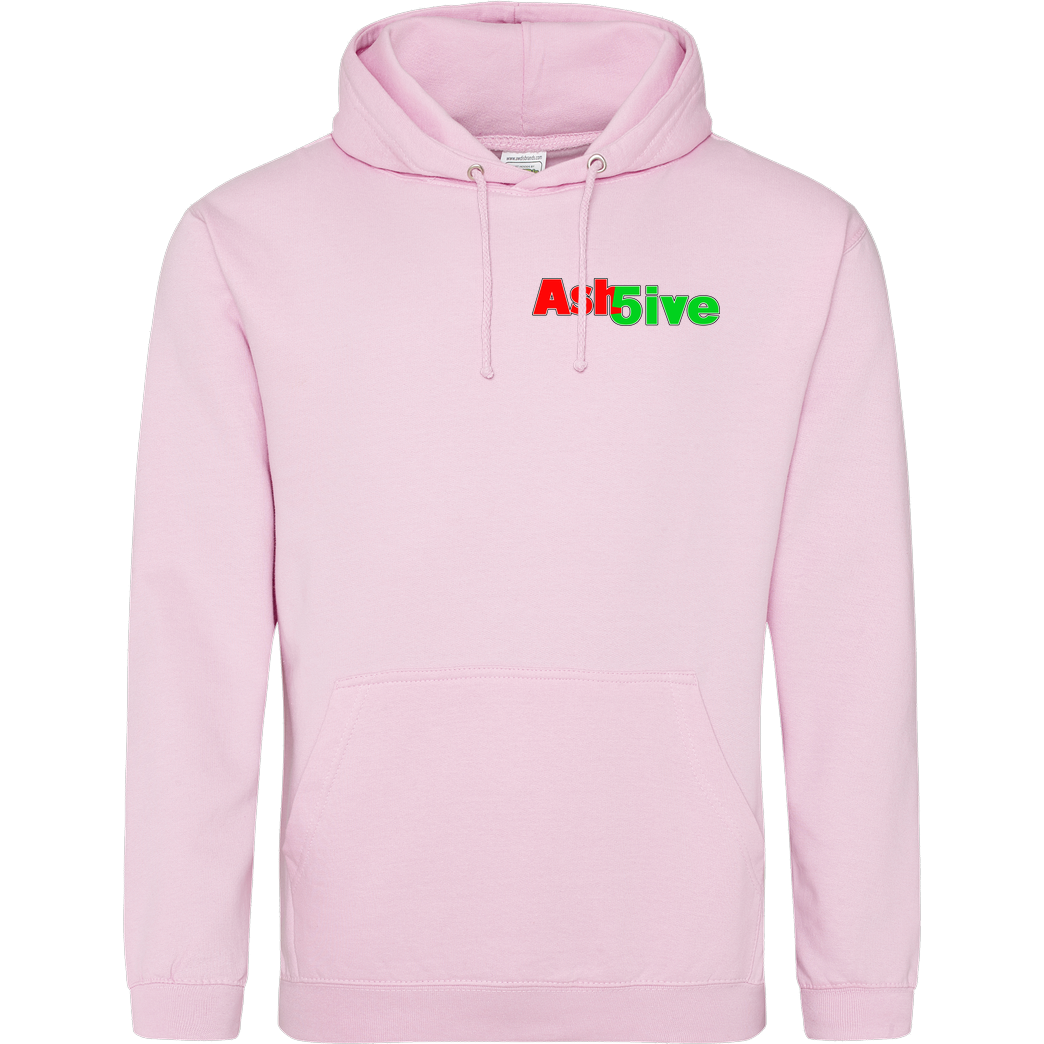 Ash5ive Ash5ive - Logo Sweatshirt JH Hoodie - Rosa