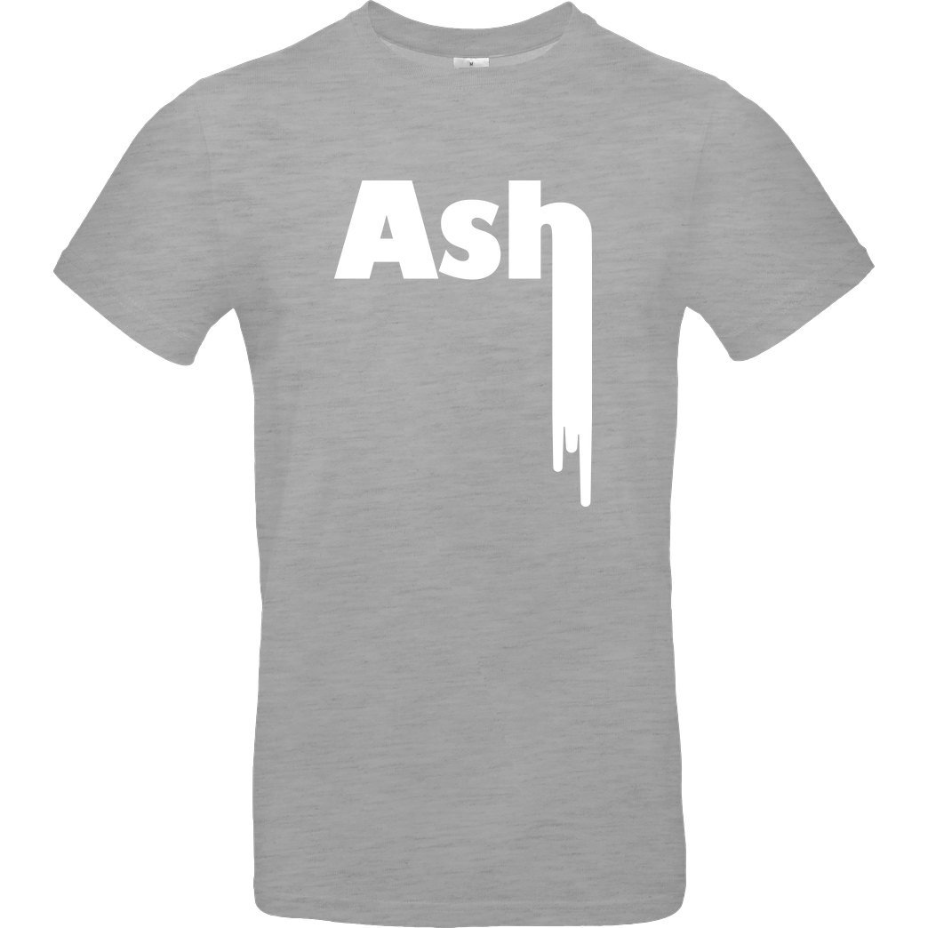 Ash5ive Ash5ive stripe T-Shirt B&C EXACT 190 - heather grey