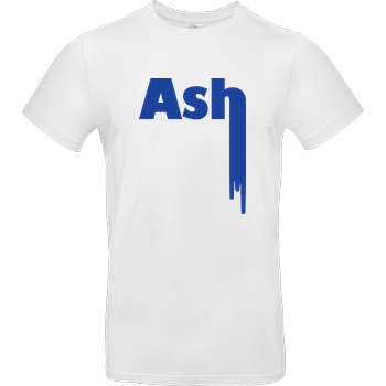 Ash5ive Ash5ive stripe T-Shirt B&C EXACT 190 - Weiß
