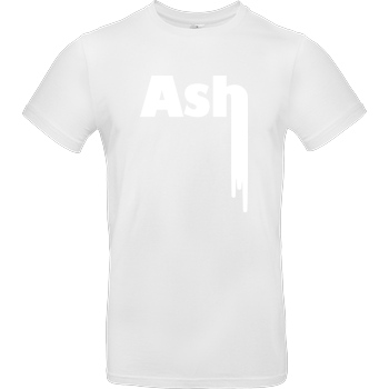 Ash5ive Ash5ive stripe T-Shirt B&C EXACT 190 - Weiß