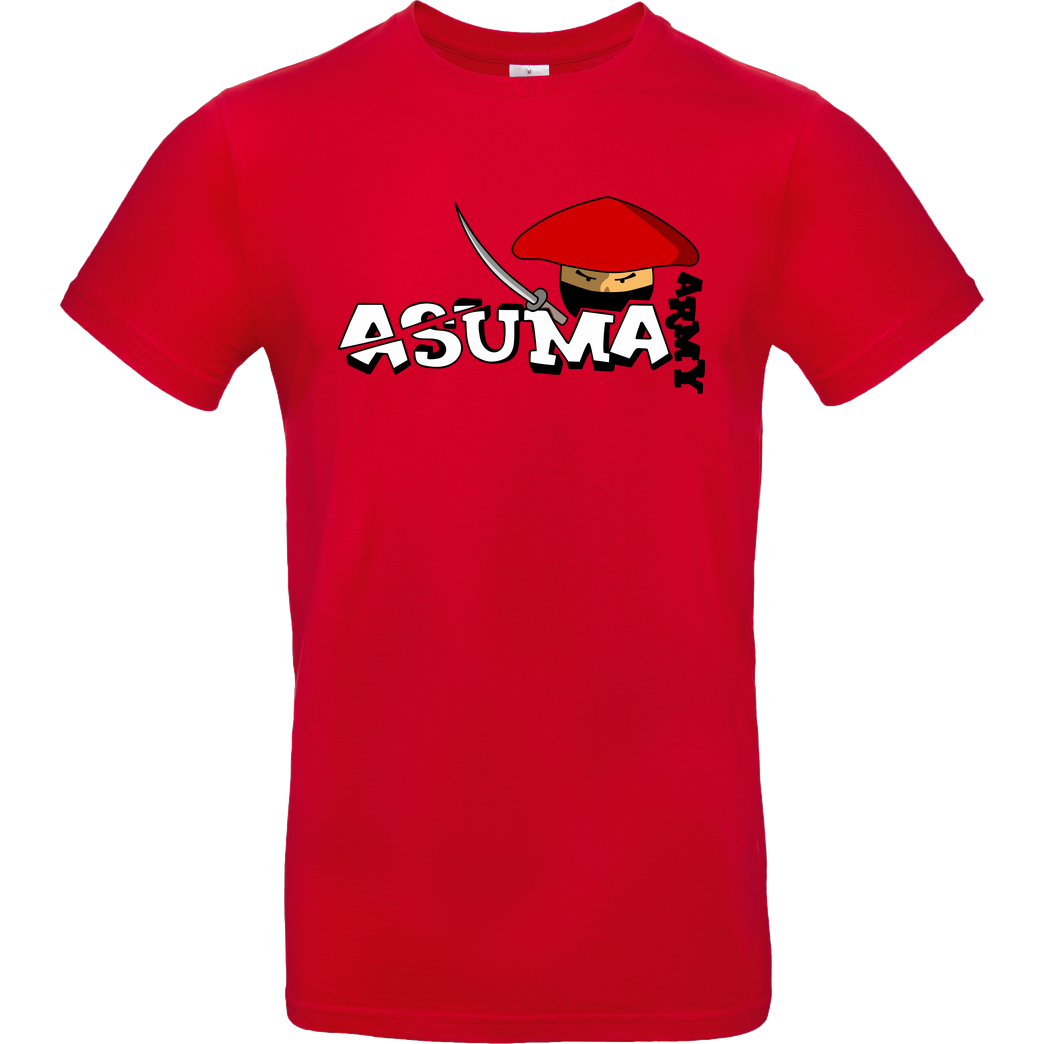 AsumaCC AsumaCC - Army T-Shirt B&C EXACT 190 - Rot