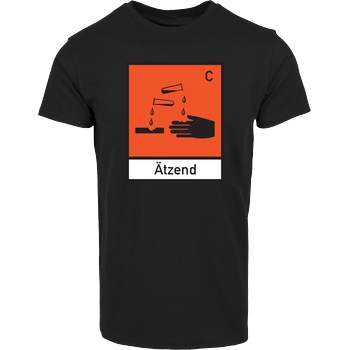 None Ätzend T-Shirt Hausmarke T-Shirt  - Schwarz