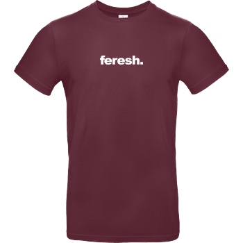 Aykan Feresh Aykan Feresh - Logo T-Shirt B&C EXACT 190 - Bordeaux