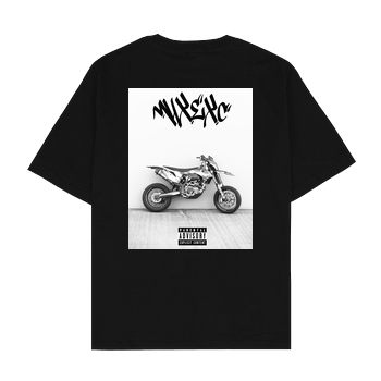 Back Bike Print T-Shirt