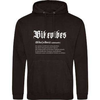 Bikevibes - Collection - Definition front white JH Hoodie - Schwarz