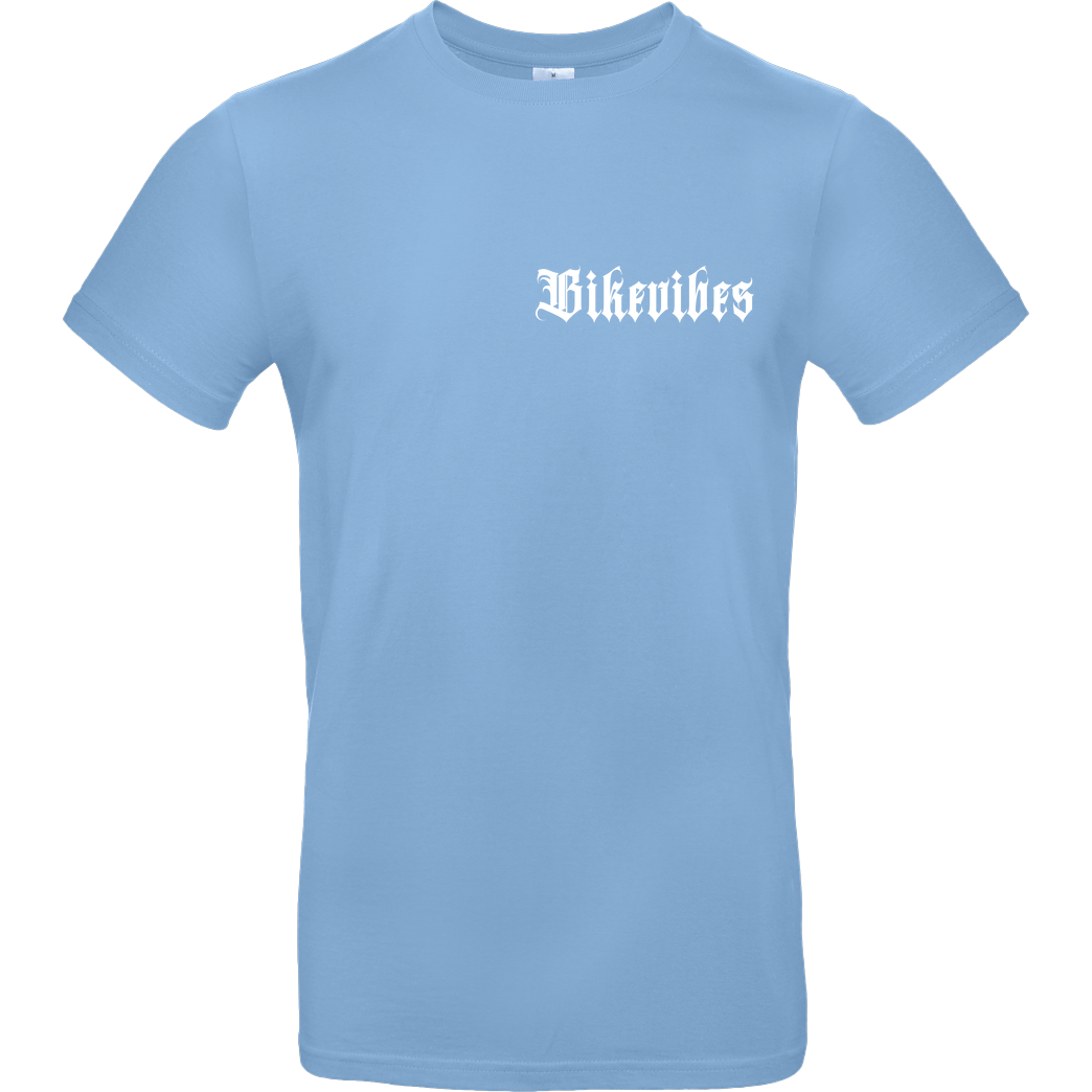 Alexia Bikevibes - Collection - Definition Shirt back T-Shirt B&C EXACT 190 - Hellblau