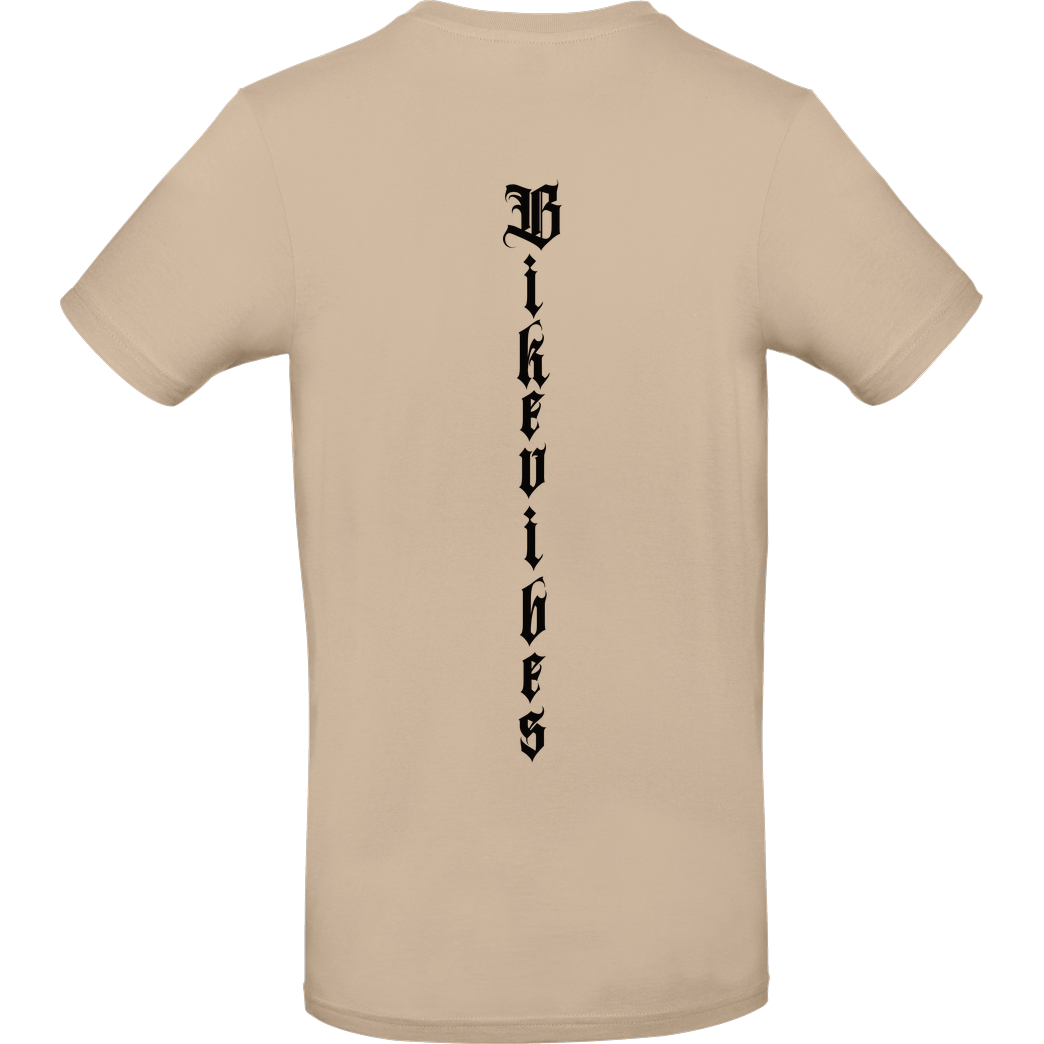 Alexia Bikevibes - Collection - Definition Shirt front T-Shirt B&C EXACT 190 - Sand