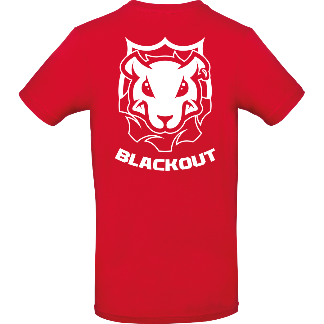 Blackout Blackout - Landratte T-Shirt B&C EXACT 190 - Rot