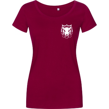 Blackout Blackout - Landratte T-Shirt Damenshirt berry