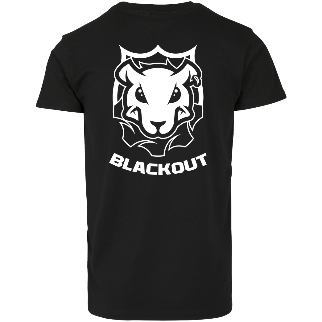 Blackout Blackout - Landratte T-Shirt Hausmarke T-Shirt  - Schwarz