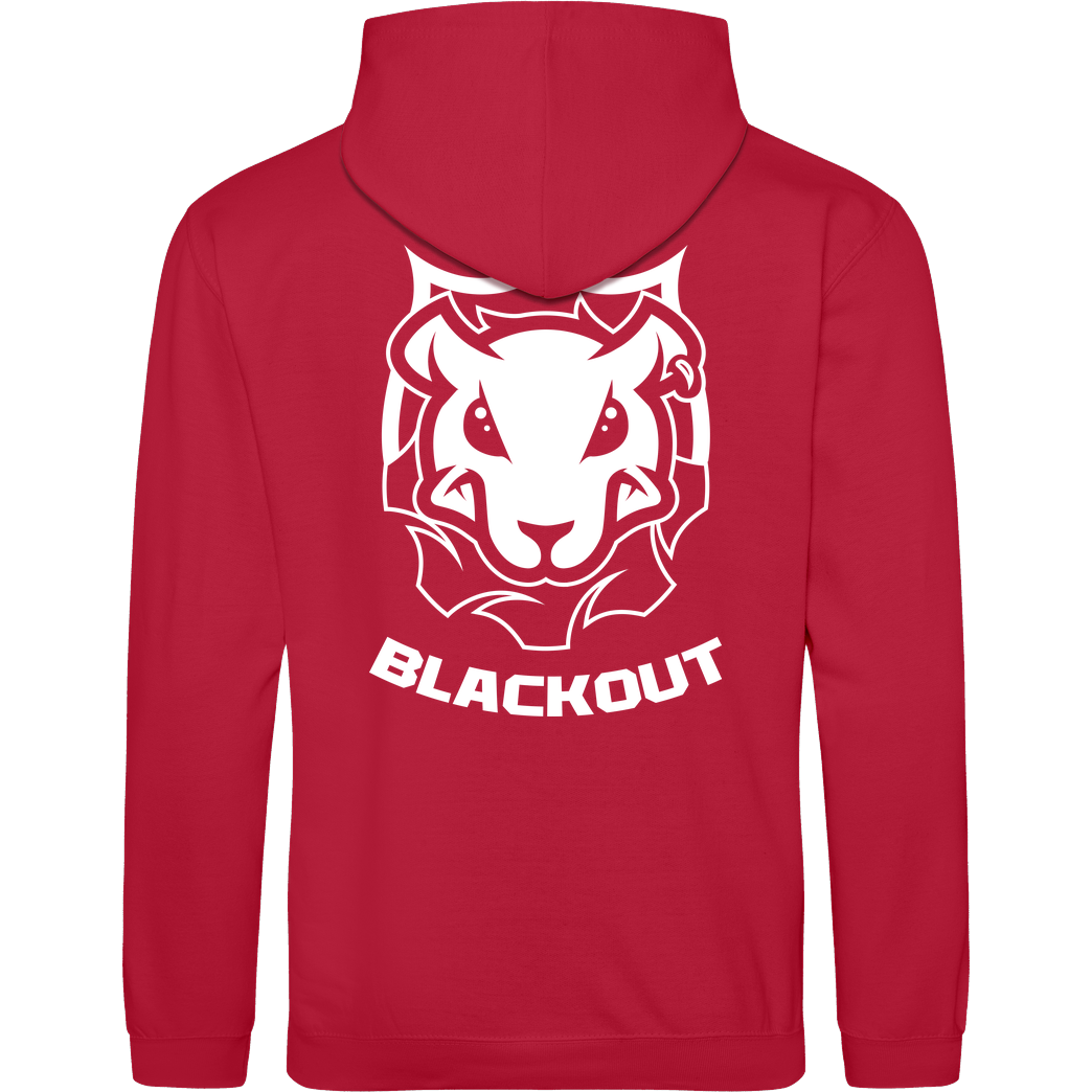 None Blackout - Landratte Sweatshirt JH Hoodie - Rot