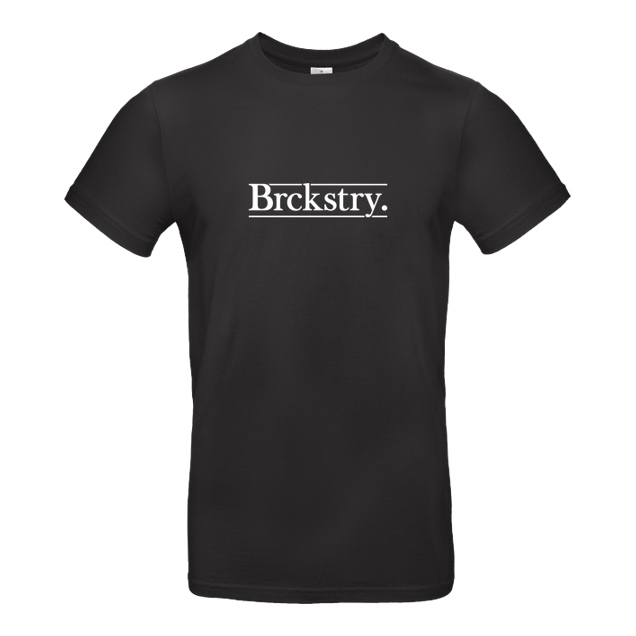 Brickstory - Brickstory - Brckstry - T-Shirt - B&C EXACT 190 - Schwarz