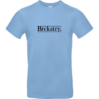 Brickstory Brickstory - Brckstry T-Shirt B&C EXACT 190 - Hellblau