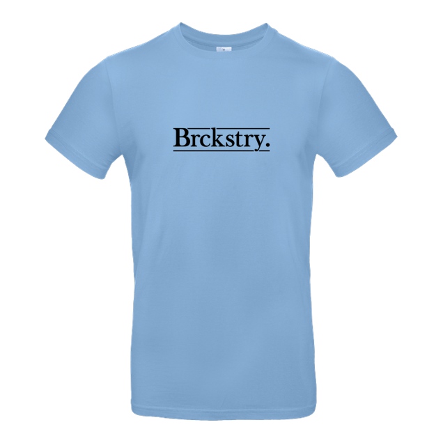 Brickstory - Brickstory - Brckstry - T-Shirt - B&C EXACT 190 - Hellblau