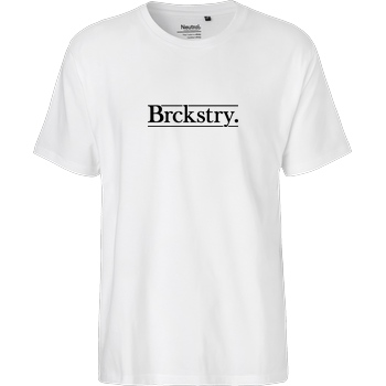Brickstory Brickstory - Brckstry T-Shirt Fairtrade T-Shirt - weiß