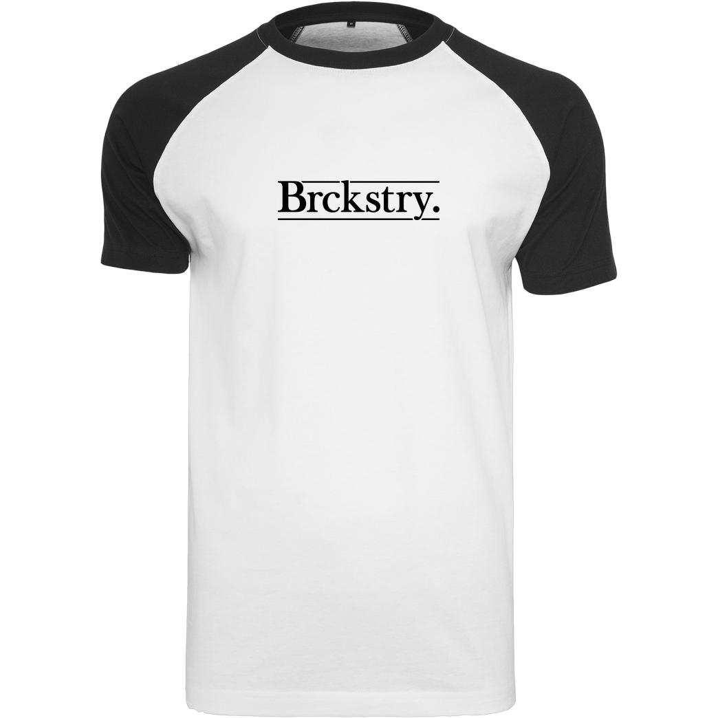 Brickstory Brickstory - Brckstry T-Shirt Raglan-Shirt weiß