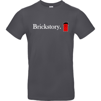 Brickstory Brickstory - Original Logo T-Shirt B&C EXACT 190 - Dark Grey
