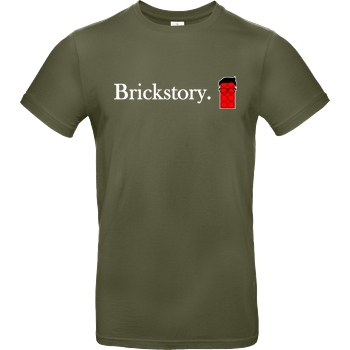 Brickstory Brickstory - Original Logo T-Shirt B&C EXACT 190 - Khaki