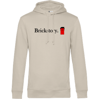 Brickstory - Original Logo B&C HOODED INSPIRE - Cremeweiß