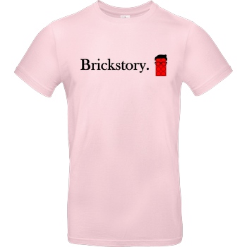 Brickstory Brickstory - Original Logo T-Shirt B&C EXACT 190 - Rosa