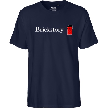 Brickstory Brickstory - Original Logo T-Shirt Fairtrade T-Shirt - navy