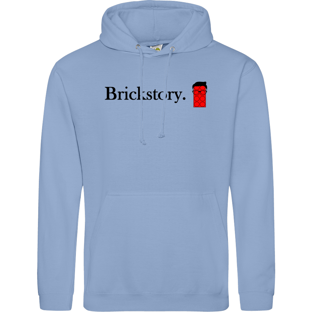 Brickstory Brickstory - Original Logo Sweatshirt JH Hoodie - Hellblau