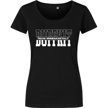 Buffkit Buffkit - Team Logo T-Shirt Damenshirt schwarz