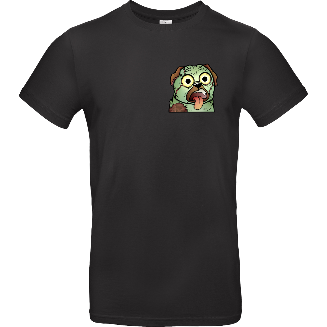 Buffkit Buffkit - Zombie T-Shirt B&C EXACT 190 - Schwarz